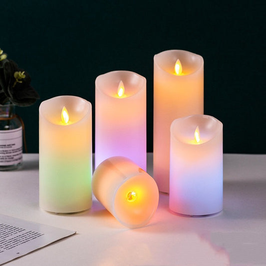 LED Electronic Candle Lamp Layout Props